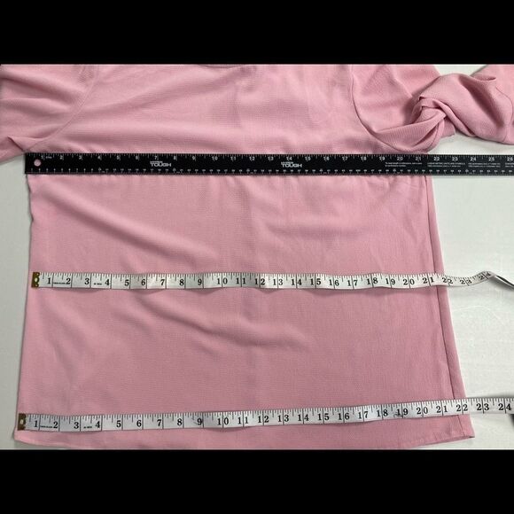 H HALSTON, pink/peach Women’s Top, Size Large‎ - Picture 2 of 10